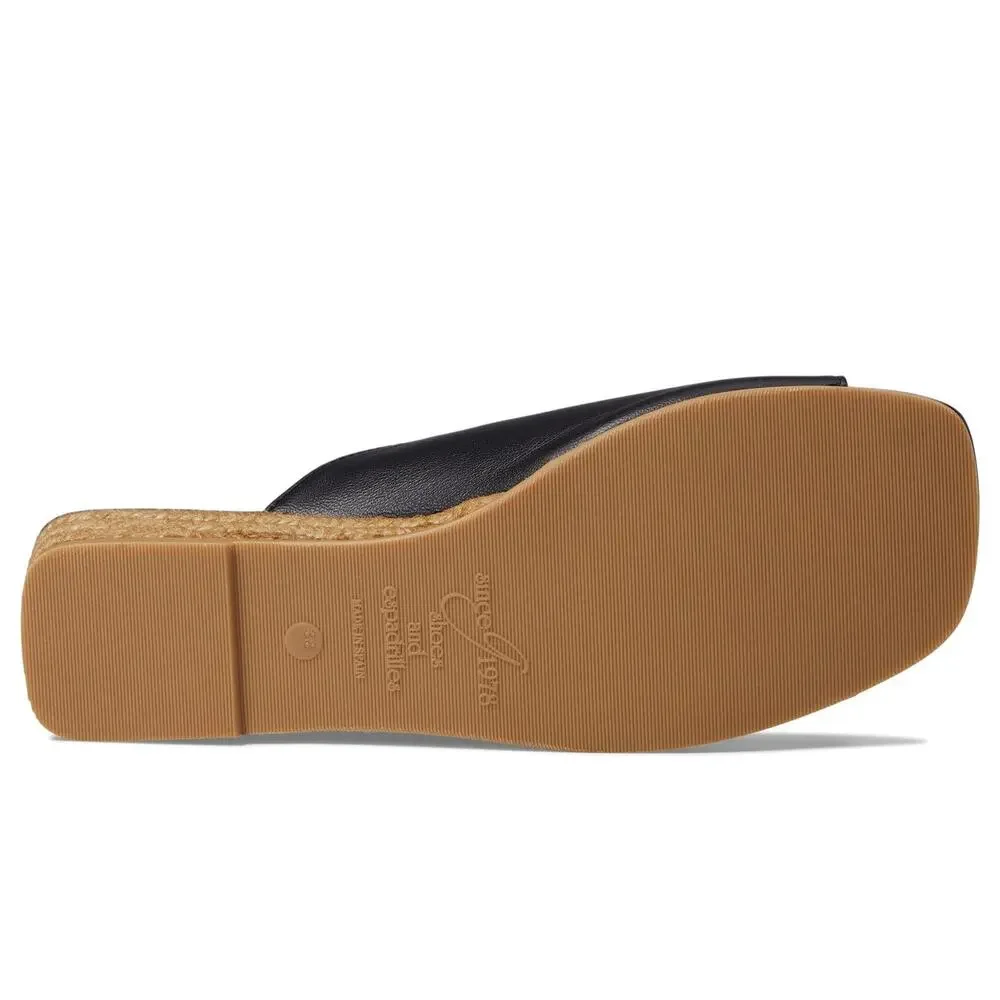 ERIC MICHAEL® TAMARA MULES FOR WOMEN – BLACK EU 35 (US WOMEN'S 4.5-5) M (B)